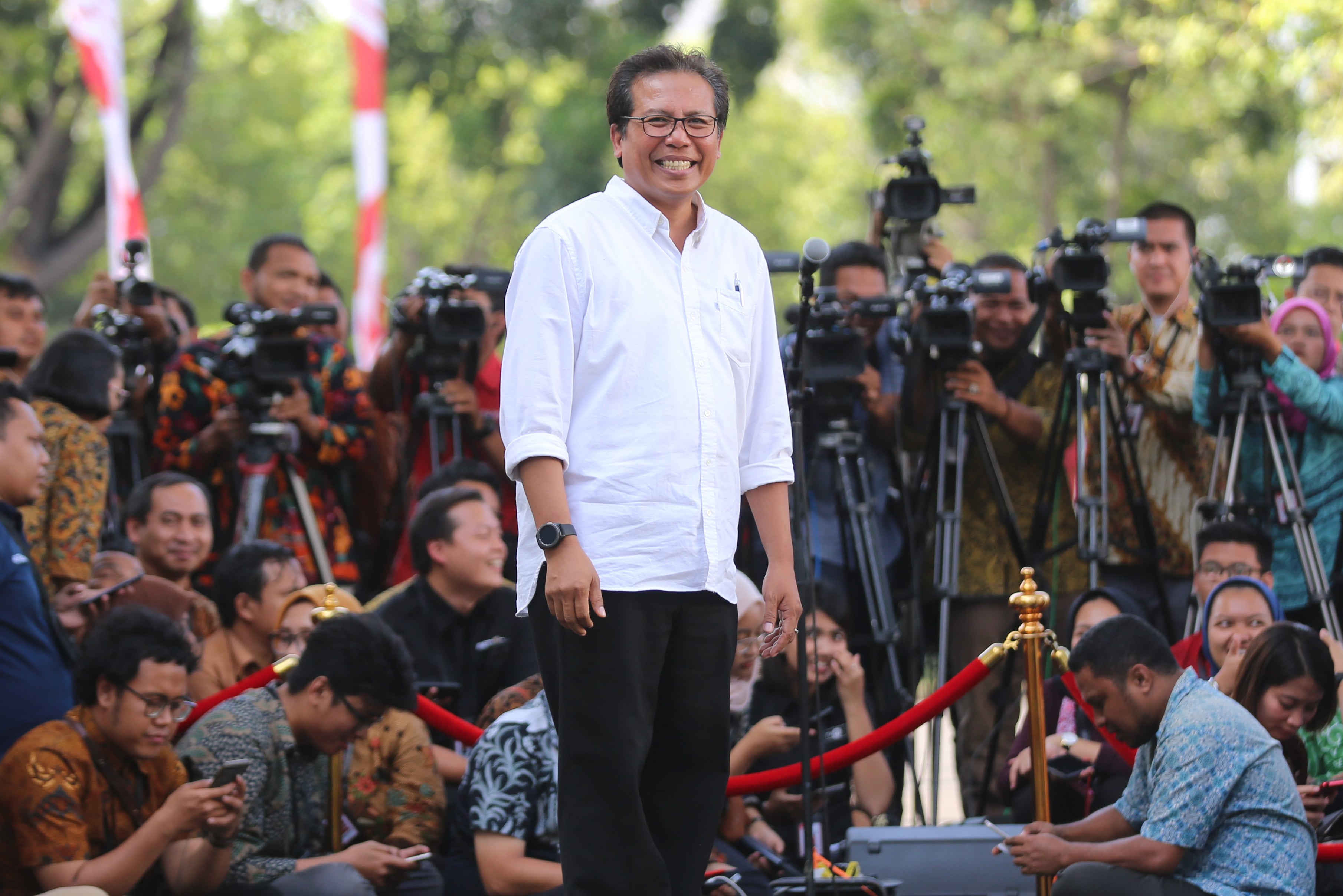 Juru bicara Presiden Fadjroel Rachman