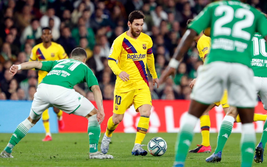 Laga La Liga antara Real Betis dan Barcelona