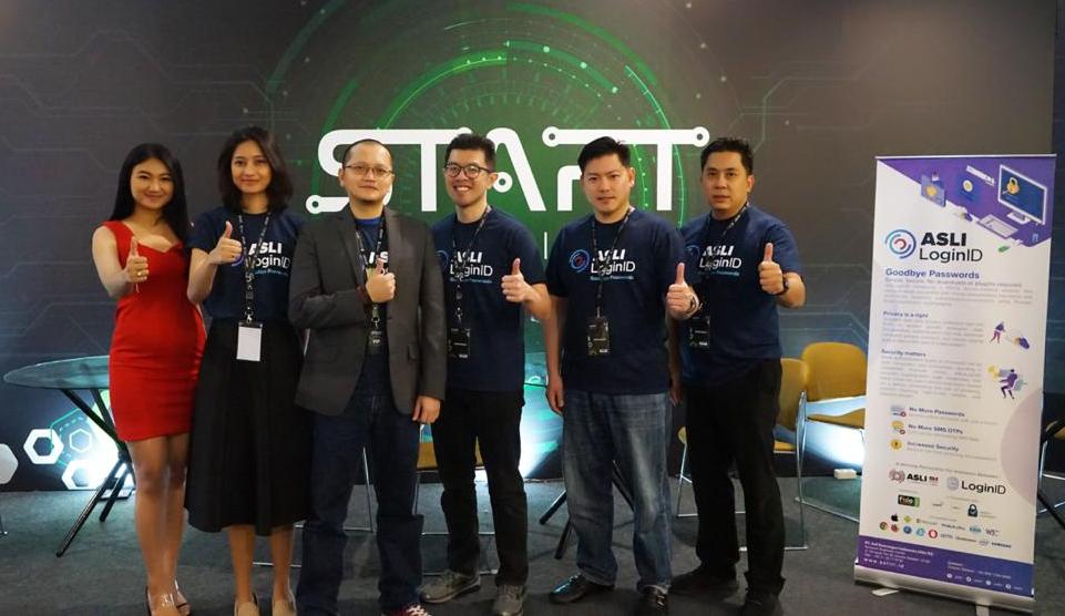 Acara pengenalan sebuah solusi Biometric-Authentication-as-aService di Jakarta.