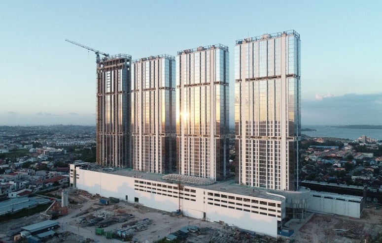 Progres pembangunan Meisterstadt Batam, dalam waktu dekat akan mengoneksikan drainase dengan saluran kota.