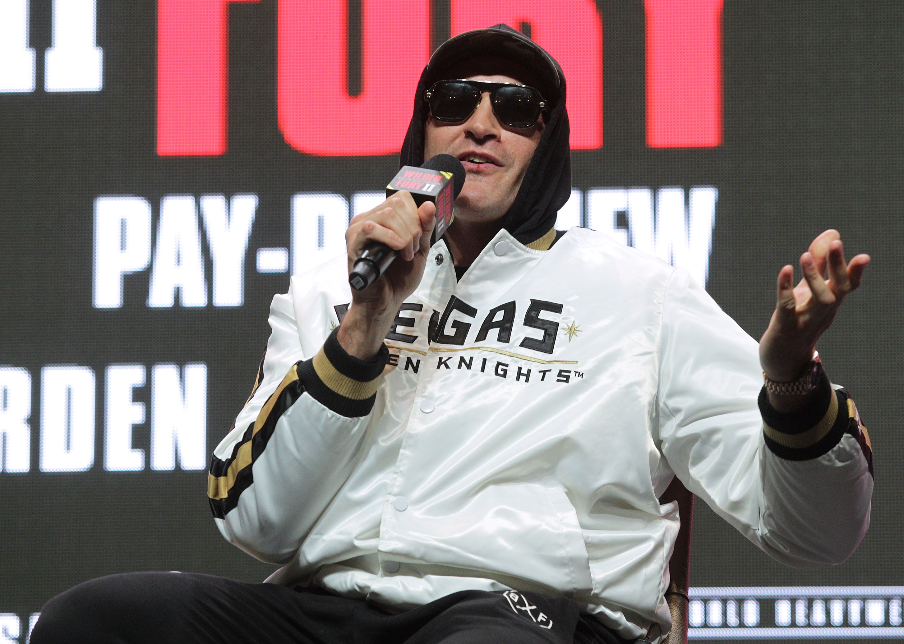 Petinju Inggris Tyson Fury.