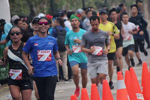 Ilustrasi:  Sejumlah peserta mengikuti lomba lari.