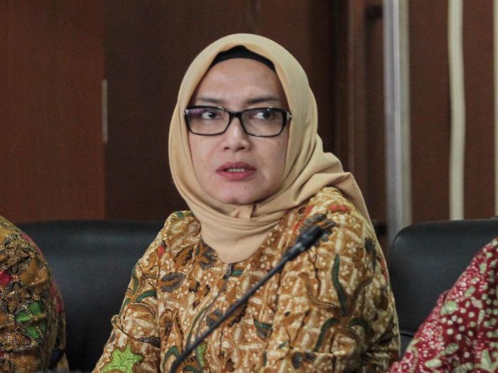 omisioner KPU Evi Novida Ginting Manik.