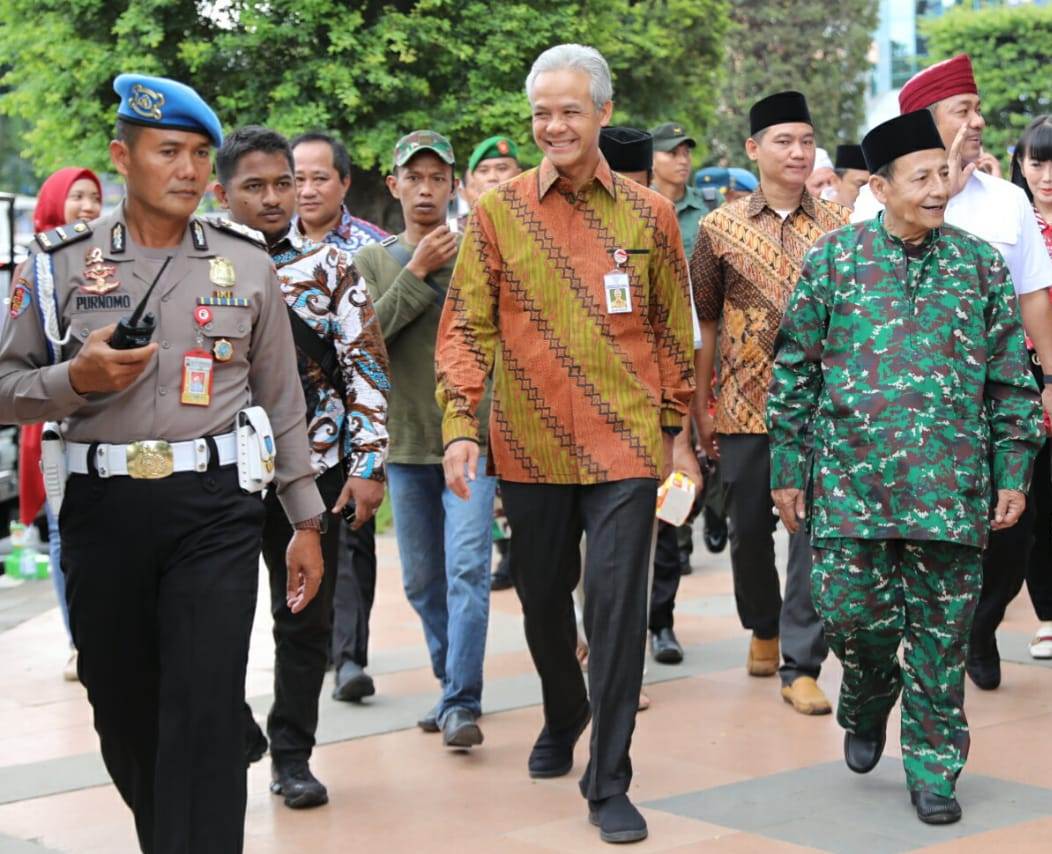 Gubernur Jawa Tengah Ganjar Pranowo 