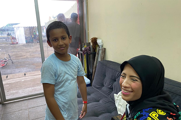 Qarrar usai berlomba di IAME Asia Series