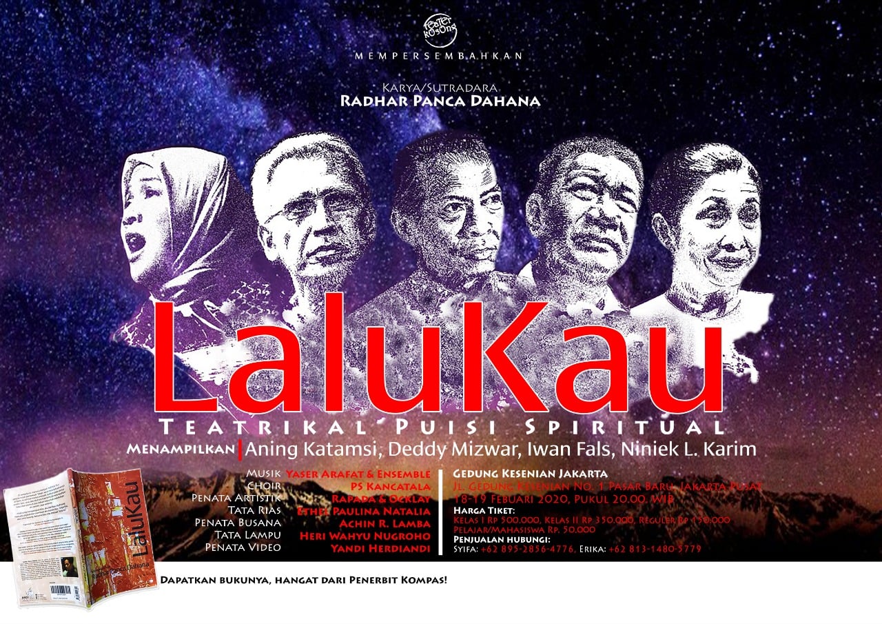 Poster Pementasan LaluKau