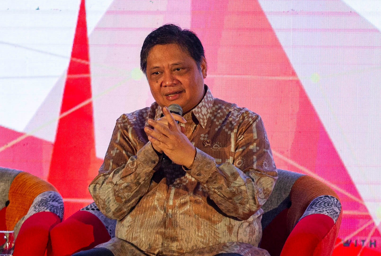 Menteri  Koordinator Bidang Perekonomian Airlangga Hartarto