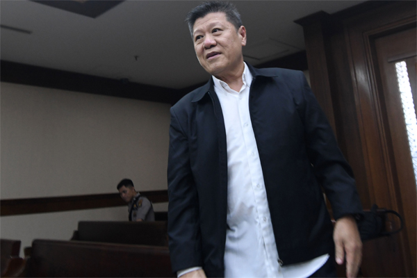 Terdakwa kasus suap ke mantan Gubernur Kepulauan Riau Nurdin Basirun, Kock Meng.