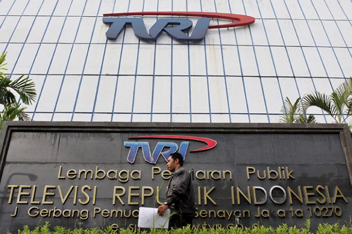 Gedung TVRI, beberapa waktu lalu.