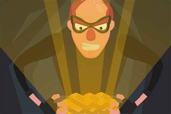 Ilustrasi perampokan emas