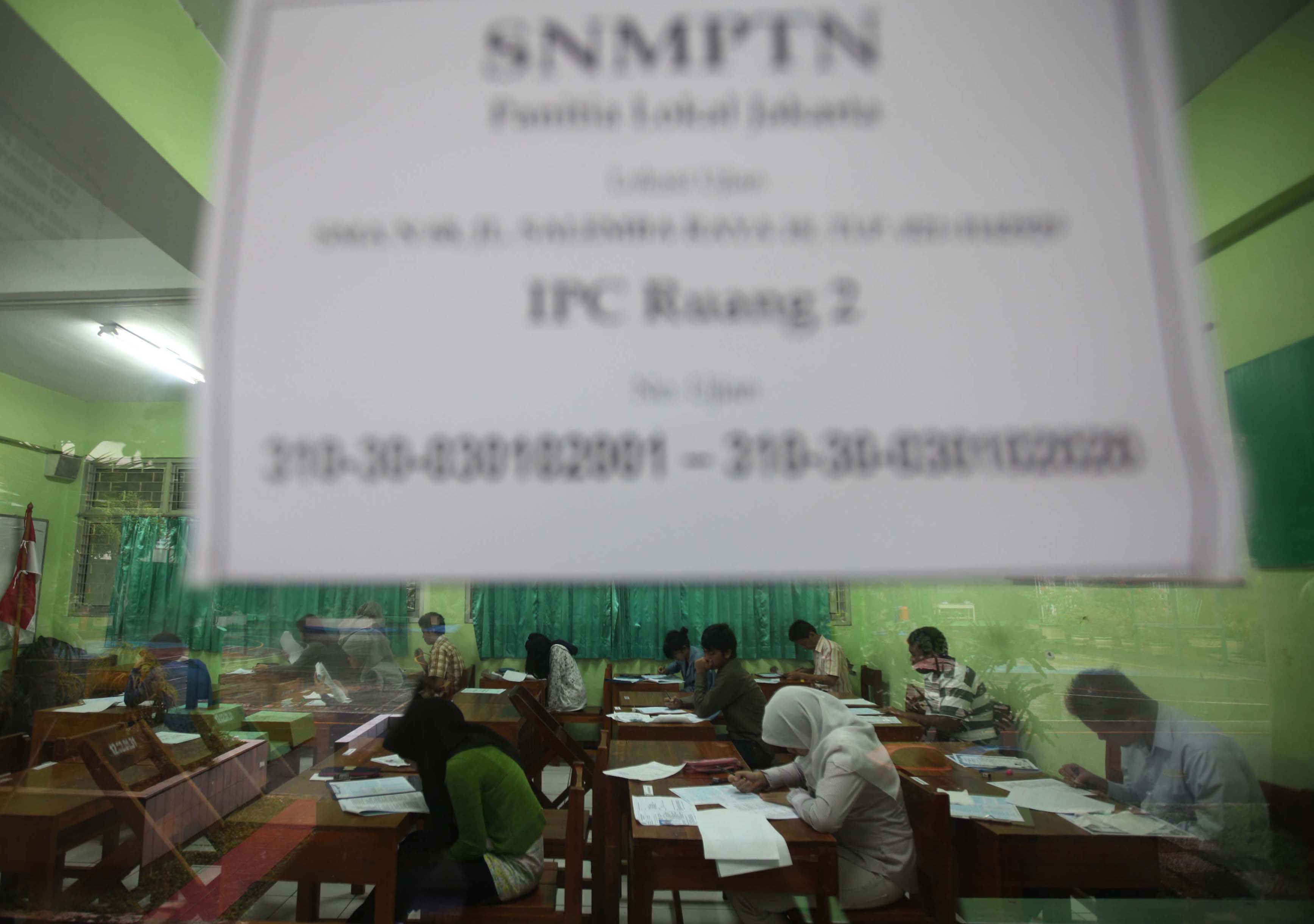  Siswa mengikuti Seleksi Nasional Masuk Perguruan Tinggi Negeri 