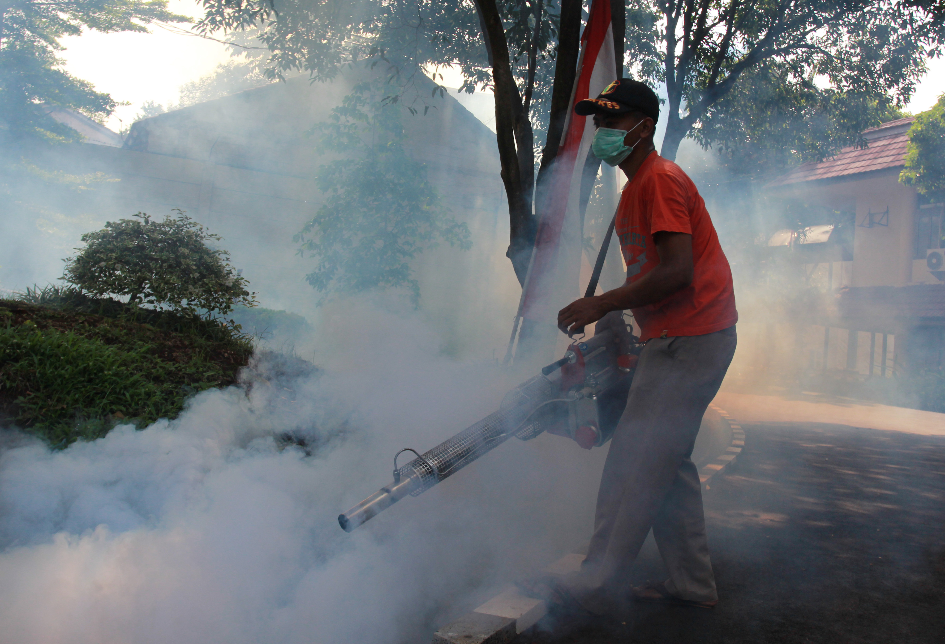 Kasus demam berdarah dengue di Kota Tasikmalaya naik. Salah satu penyebabnya aktivitas fogging dihentikan di daerah endemis