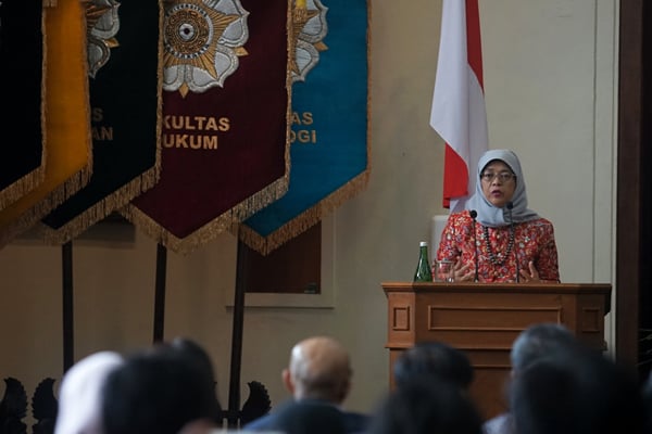 Presiden Singapura Halimah Yacob.
