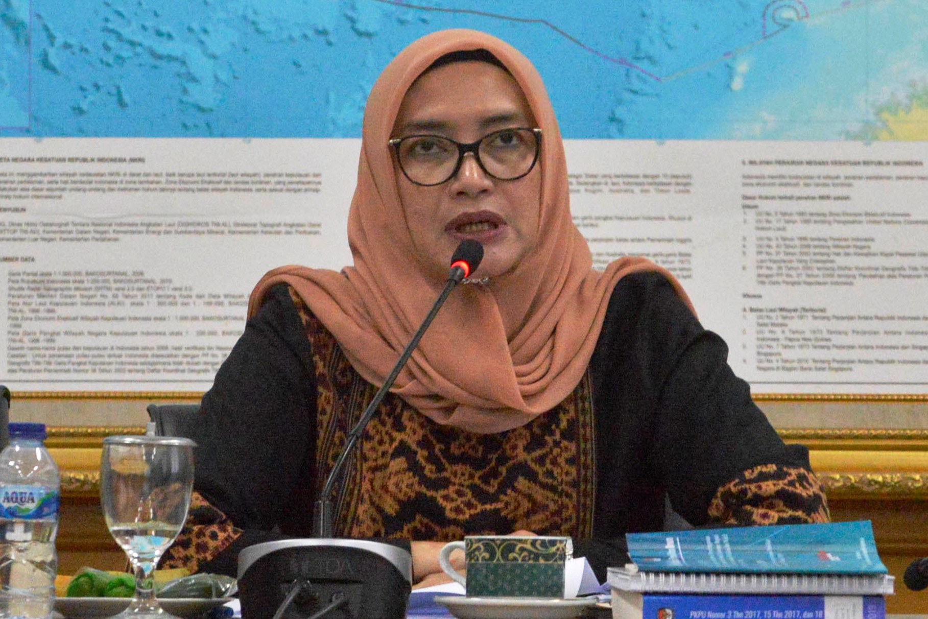 Komisioner Komisi Pemilihan Umum (KPU) Evi Novida Ginting Manik 