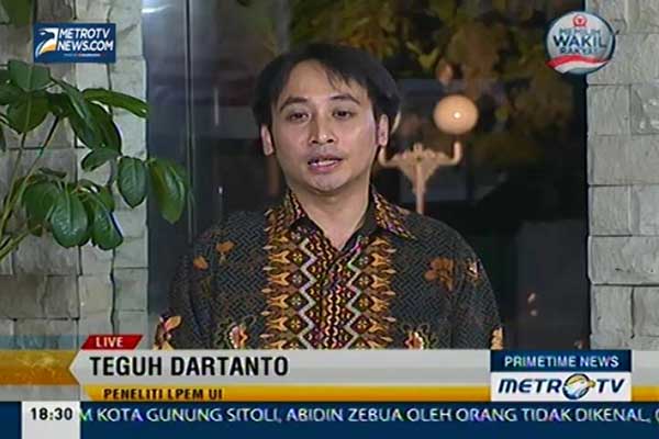 Teguh Dartanto Wakil Dekan Bidang I Fakultas Ekonomi dan Bisnis Universitas Indonesia dan  anggota Forum Masyarakat Statistik Indonesia