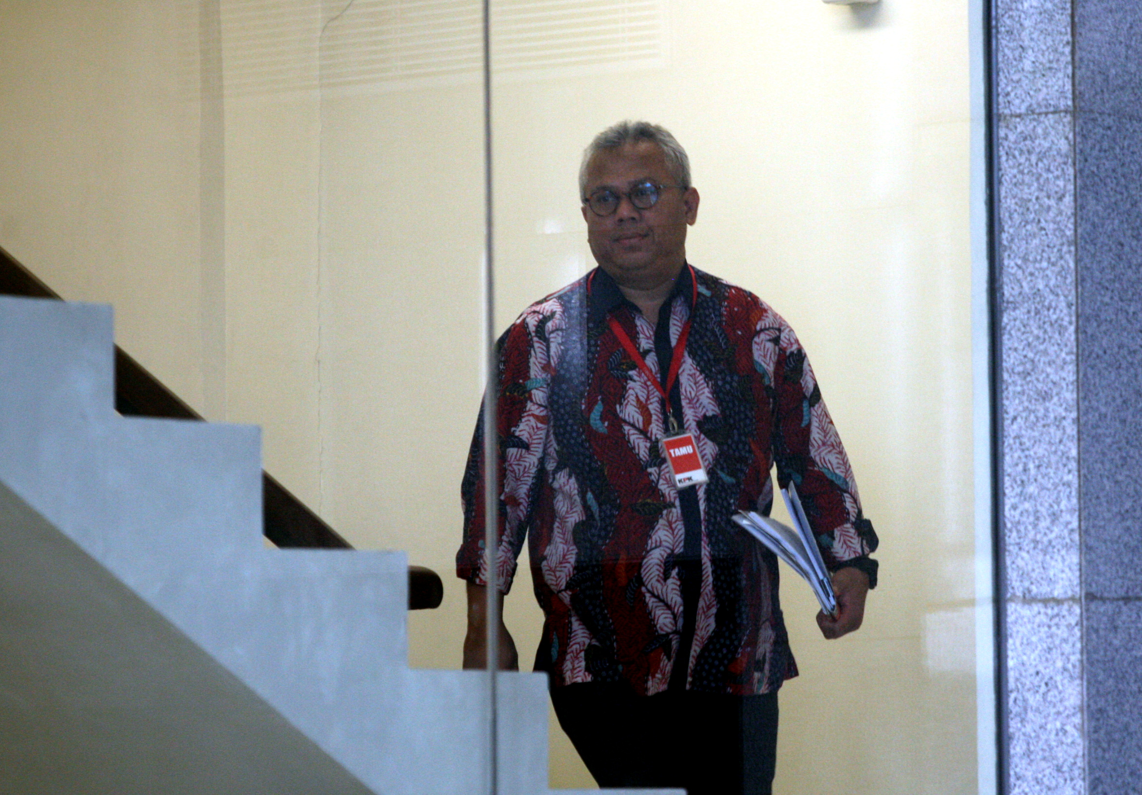 rief Budiman memenuhi panggilan Komisi Pemberantasan Korupsi (KPK) untuk dimintai keterangan oleh penyidik di Gedung KPK, Jakarta.