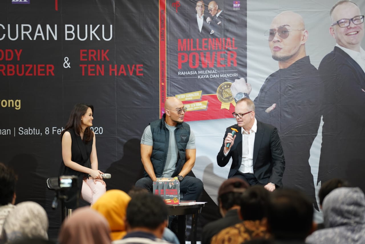 Deddy Corbuzier Luncurkan Buku Millenial Power