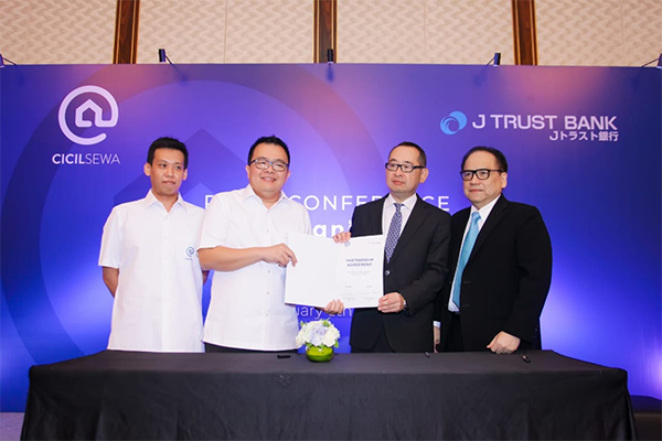 Kerja sama CicilSewa dengan J Trust Bank
