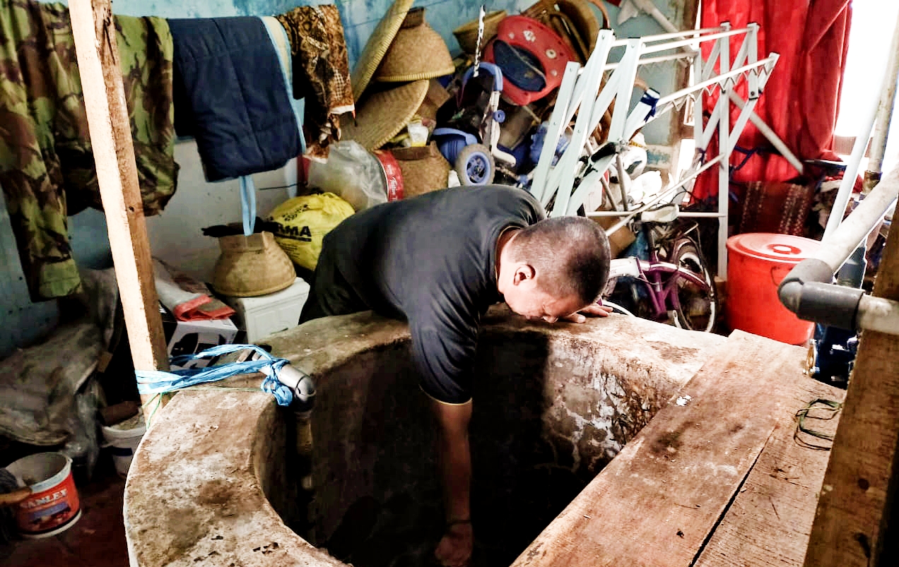 Hambali terkejut saat tahu sumurnya berubah panas.