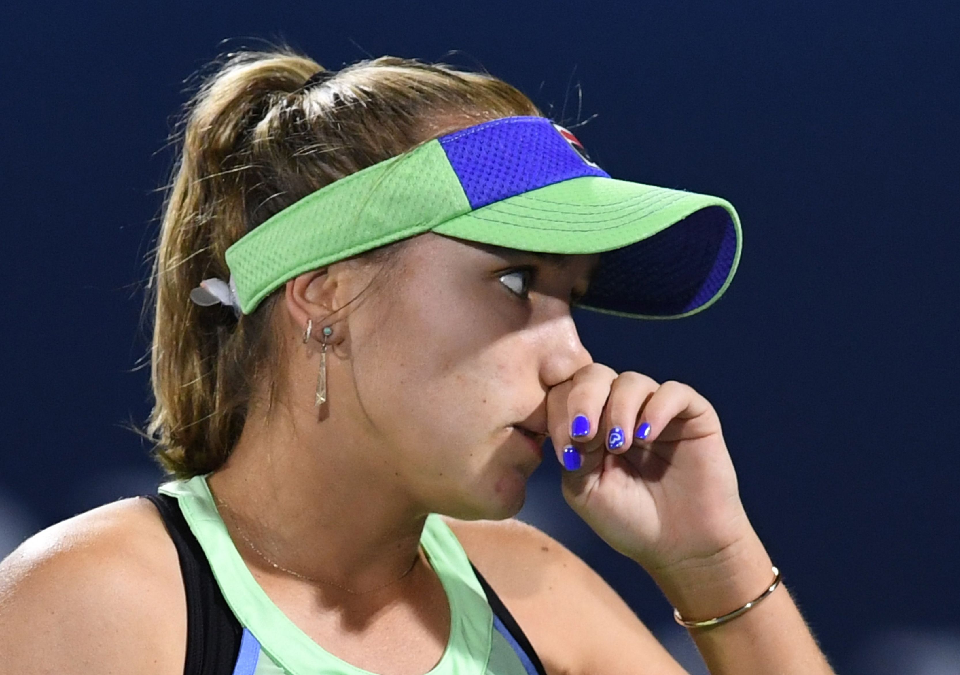 Sofia Kenin dari Amerika Serikat (AS) gagal melangkah babak kedua WTA Dubai Duty Free Tennis Championship.