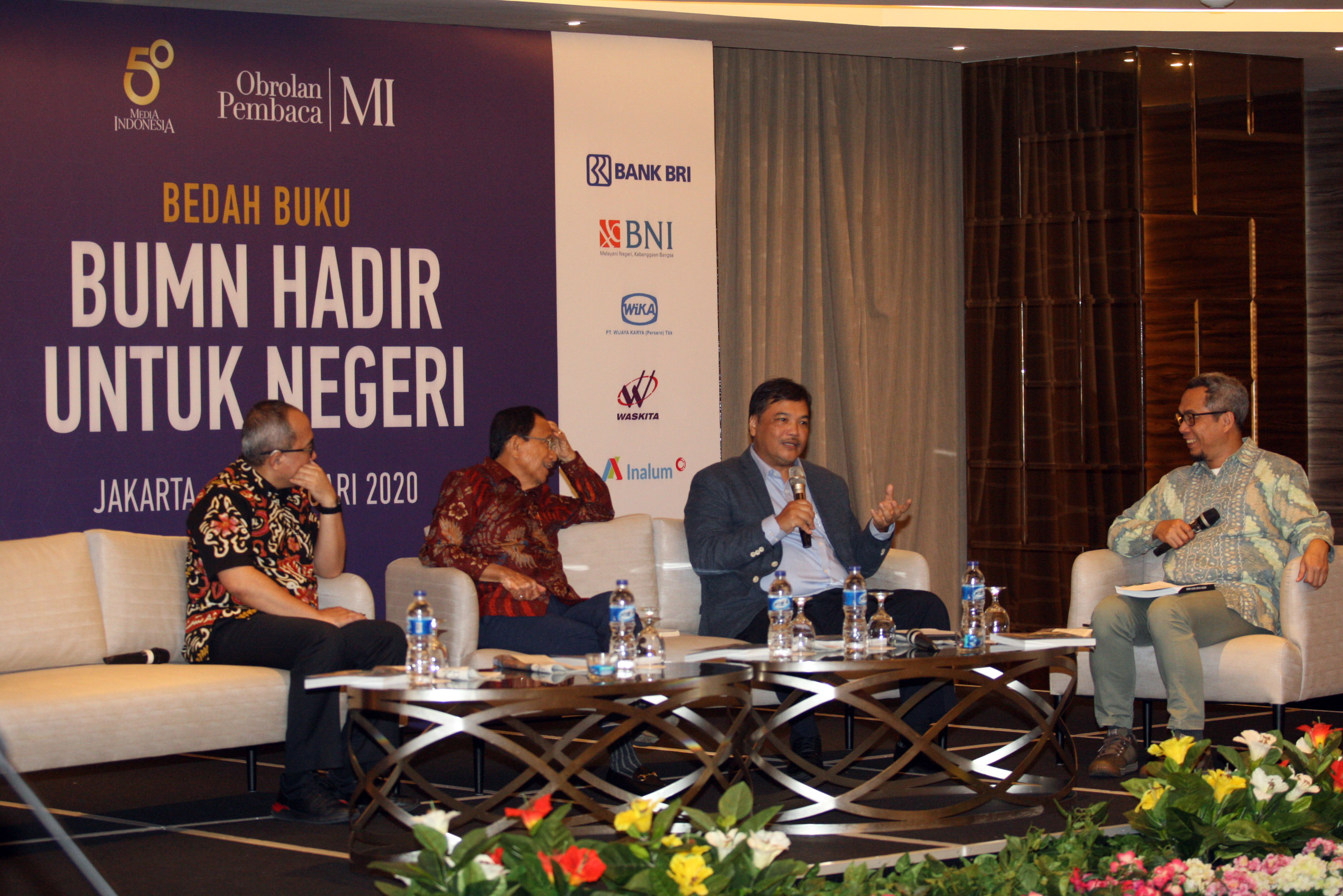 Bedah buku, BUMN Hadir Untuk Negeri