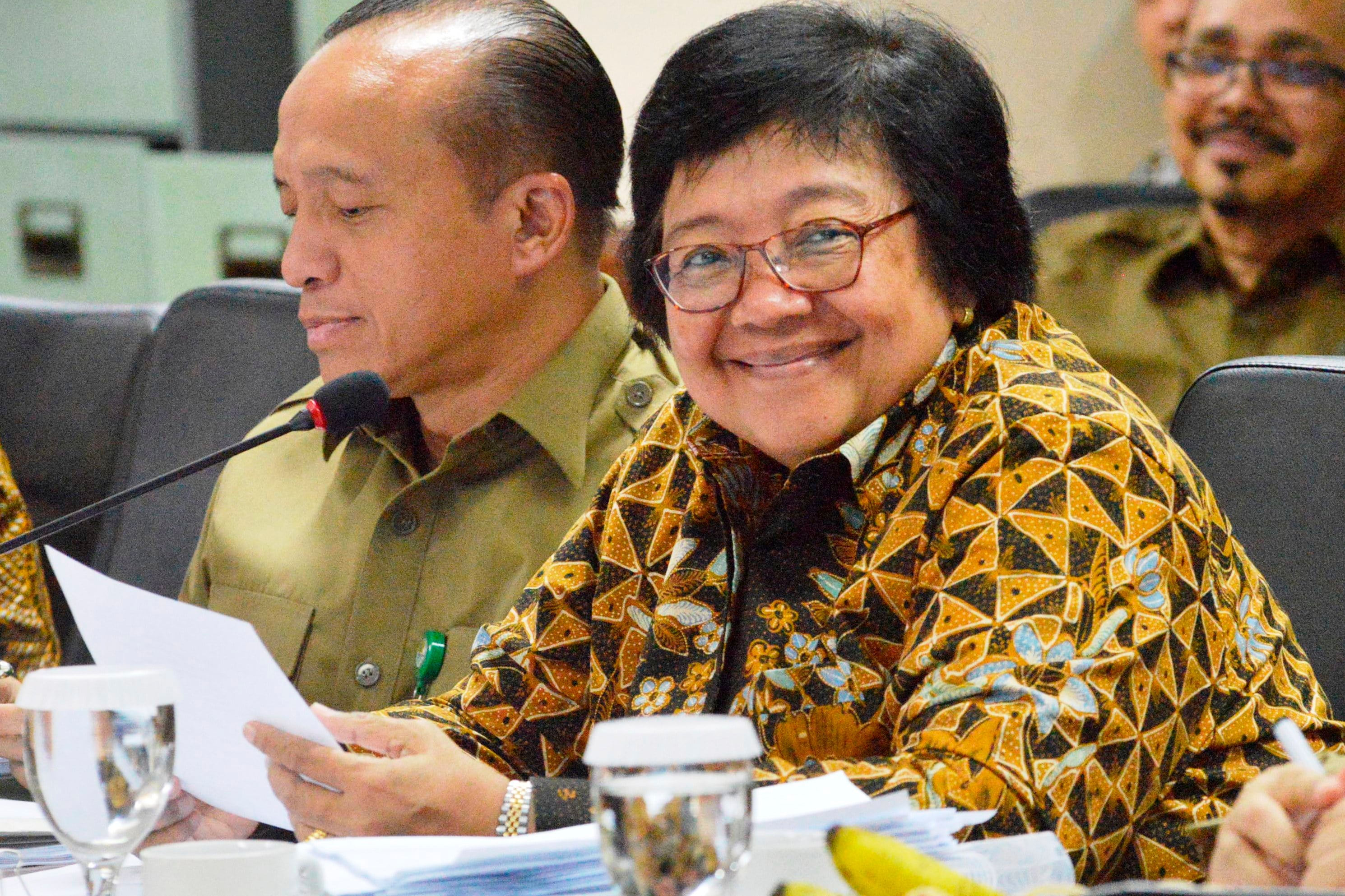 Menteri LHK Siti Nurbaya Bakar.