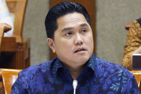 Menteri Badan Usaha Milik Negara (BUMN) Erick Thohir
