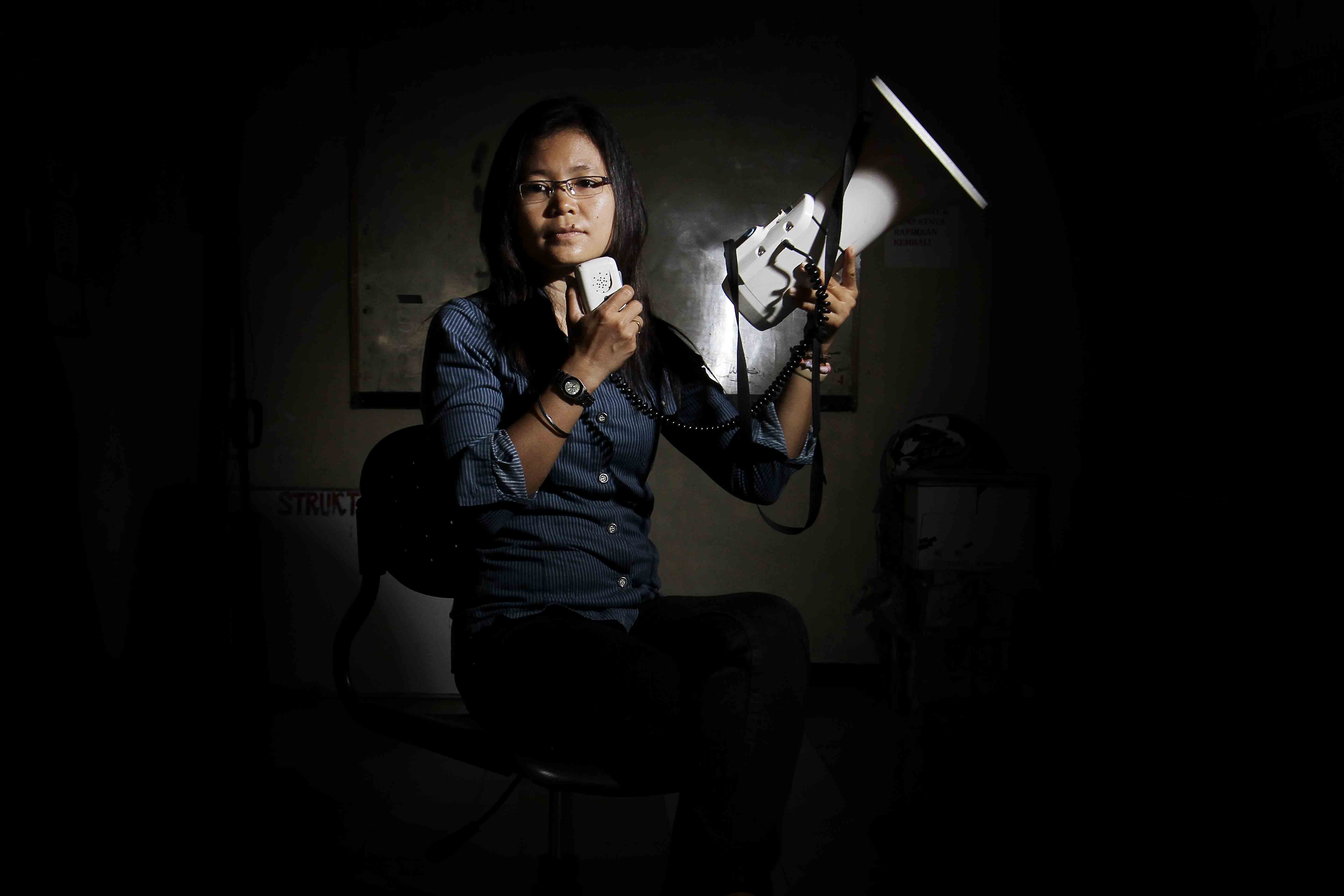 ketua Umum Federasi Buruh Lintas Pabrik (FBLP) Jumisih