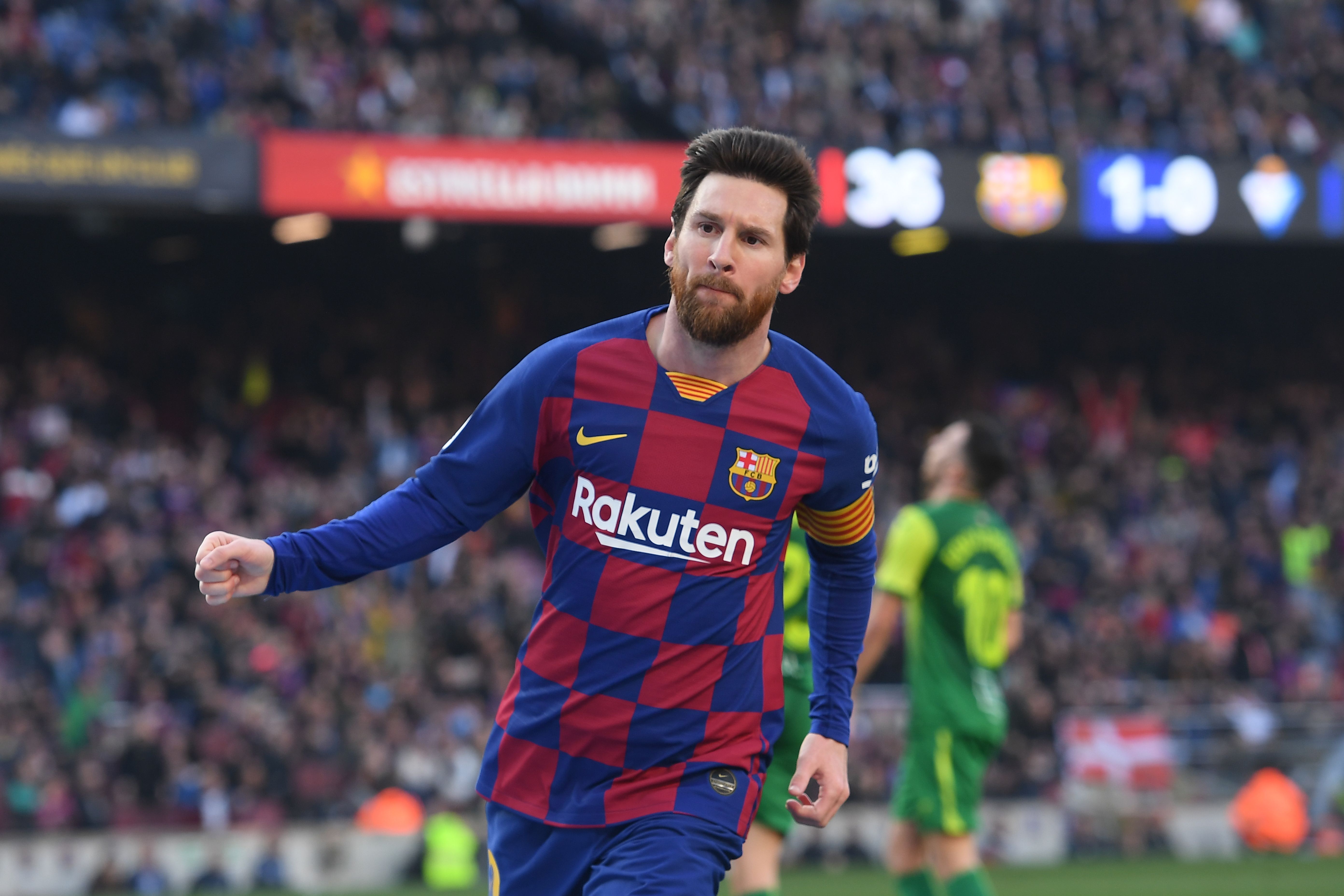 Mesin gol barcelona  Lionel Messi 