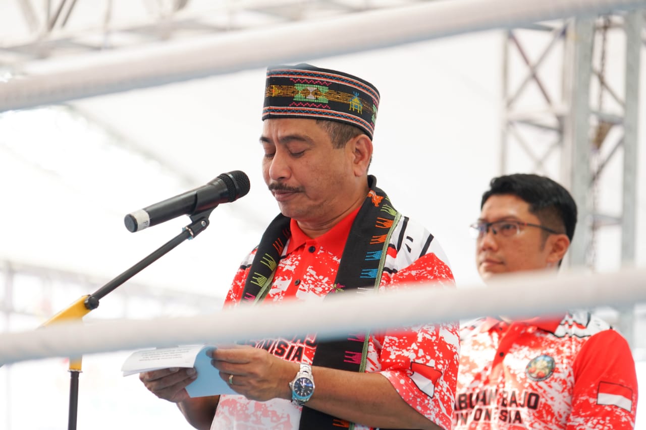 Ketua Bawaslu Manggarai Barat,Simeon Sofan Sofian.