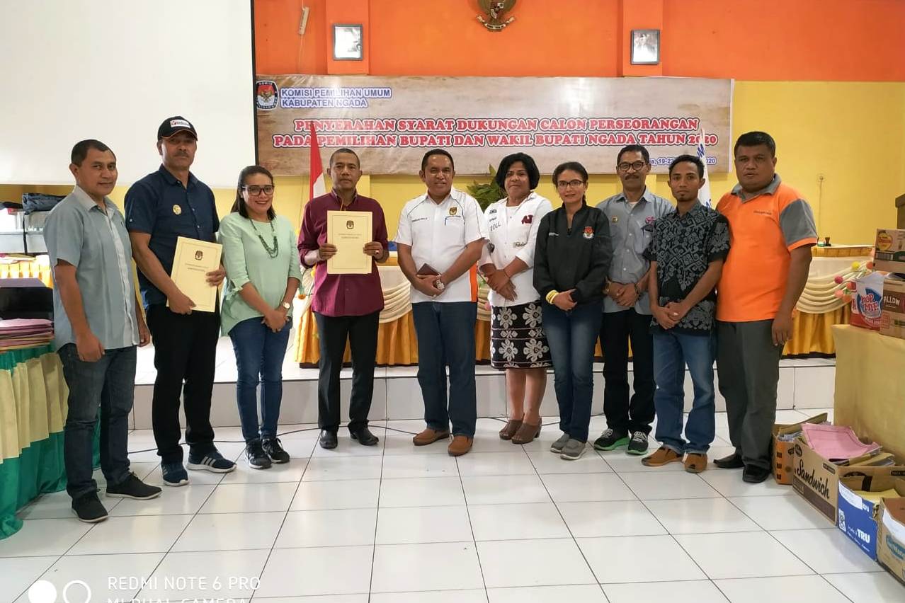  Calon Perseorangan Paket DOA Lolos Administrasi.