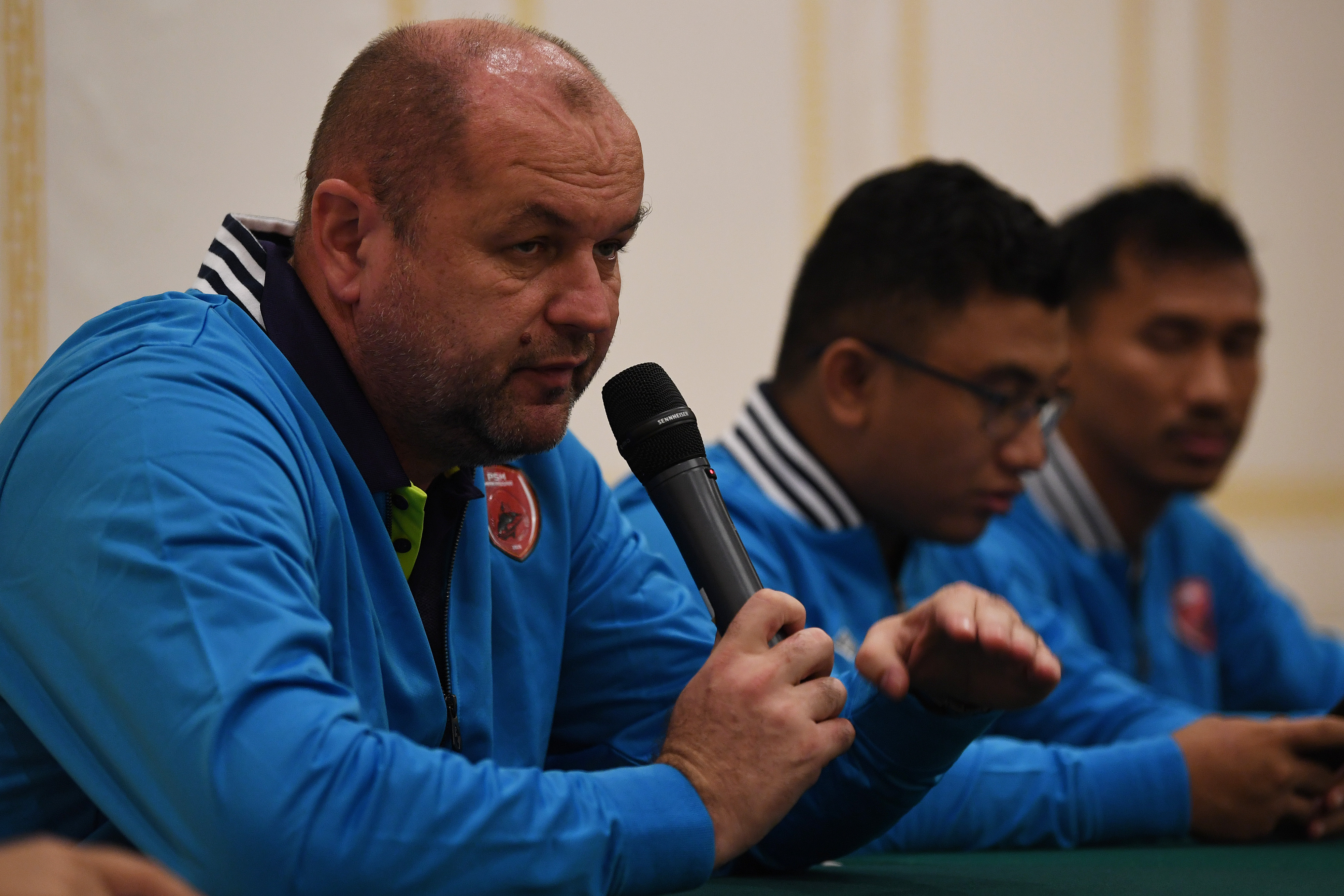 Pelatih sepak bola PSM Makassar Bojan Hodak