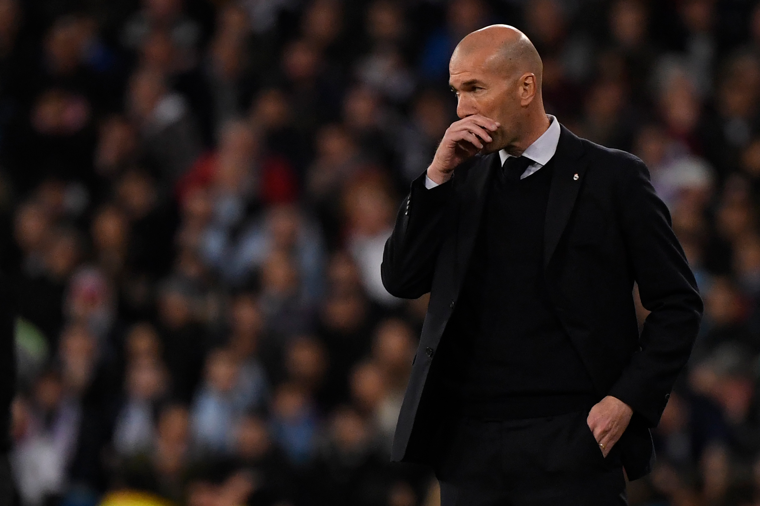 Pelatih Real Madrid Zinedine Zidane