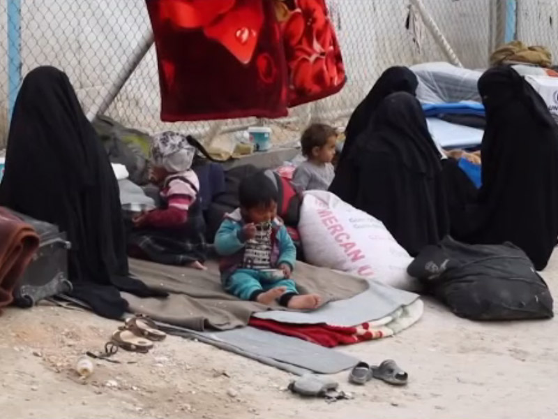 WNI Eks IS yang berada di Penampungan.