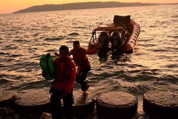 Ilustrasi :  Personel Basarnas.