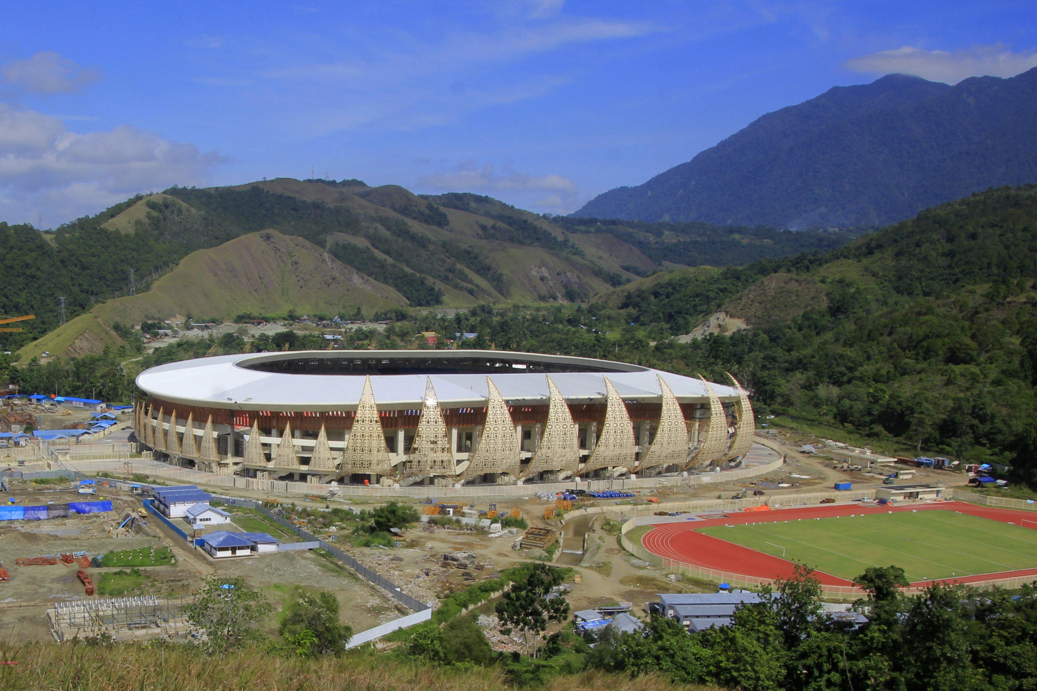 PEMBANGUNAN STADION PAPUA BANGKIT