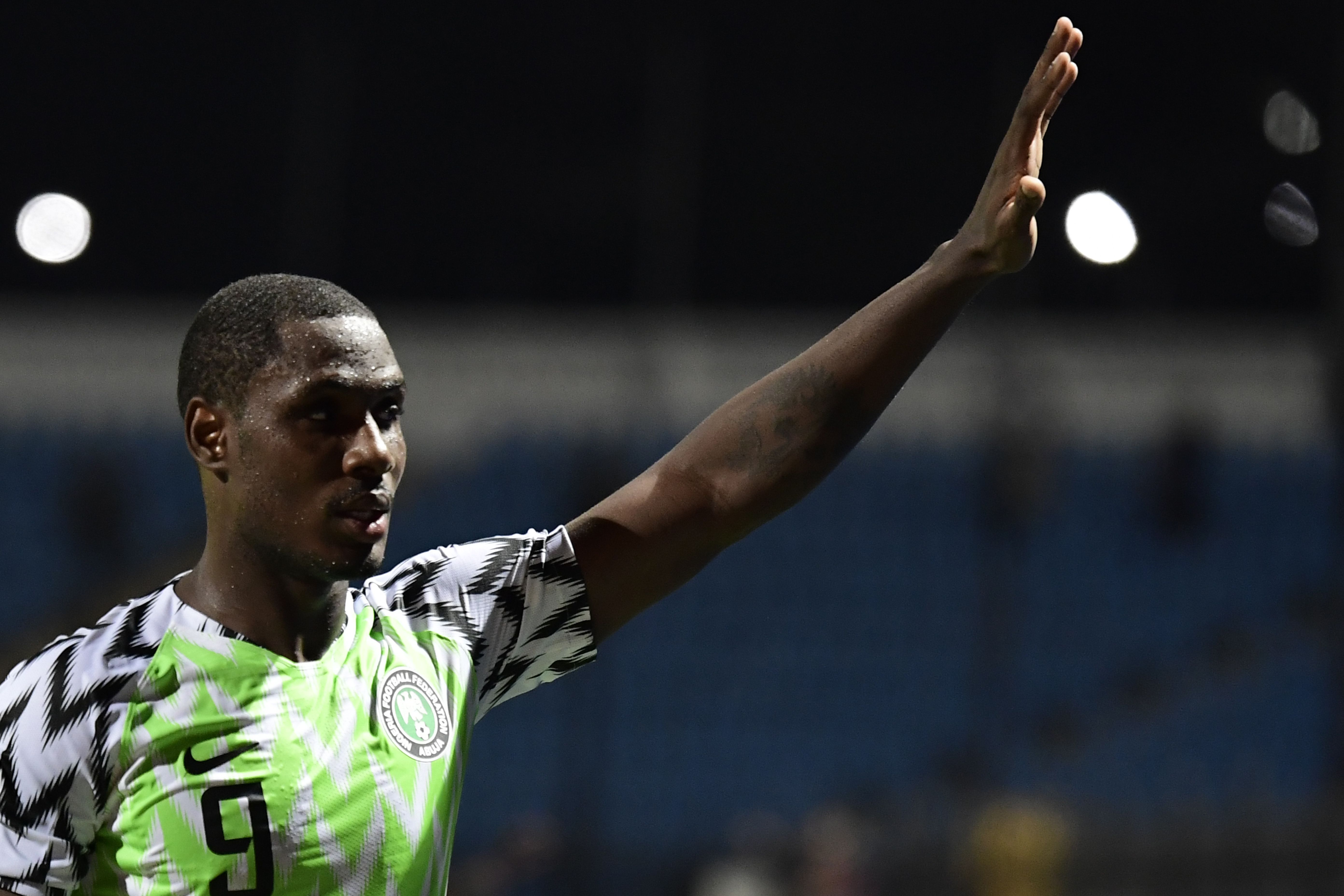 Penyerang Nigeria Odion Ighalo 