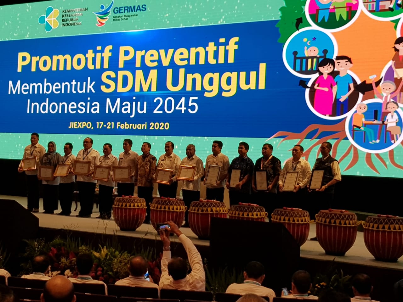 Pemberian sertifikat eliminasi malaria oleh Kementerian Kesehatan