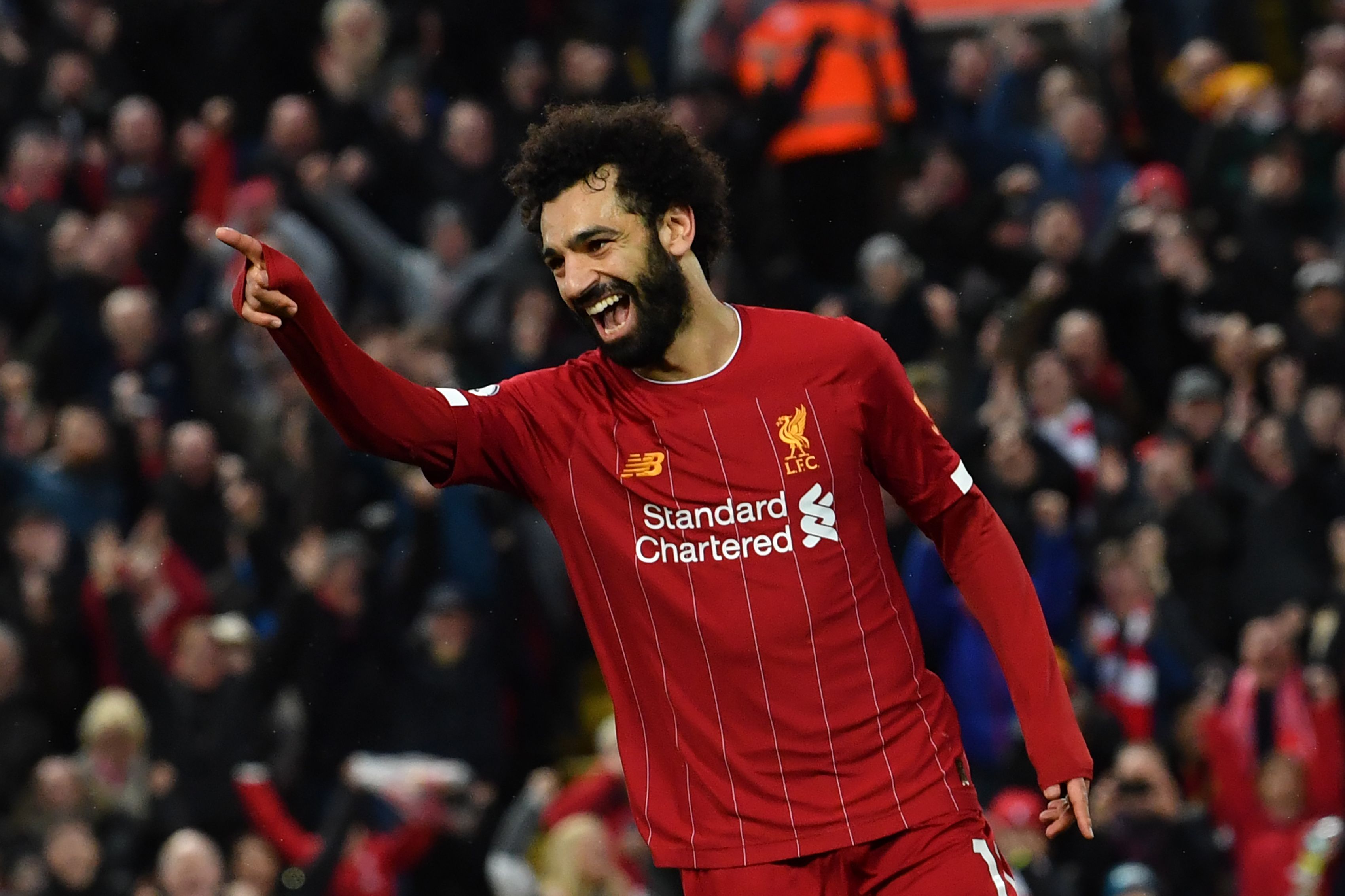 Penyerang Liverpool Mohamed Salah