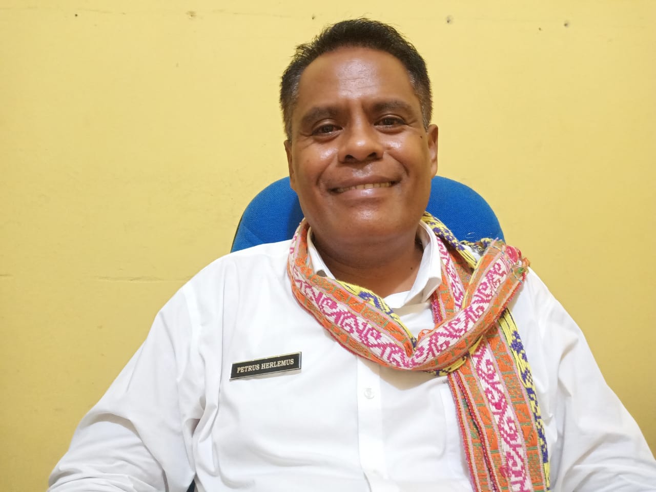 Plt Kepala Dinas Kesehatan Kabupaten Sikka, Petrus Herlemus 