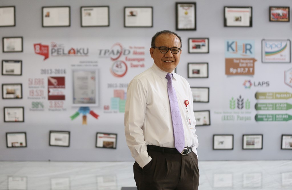 Ketua Satgas Investasi OJK Tongam Lumban Tobing. 