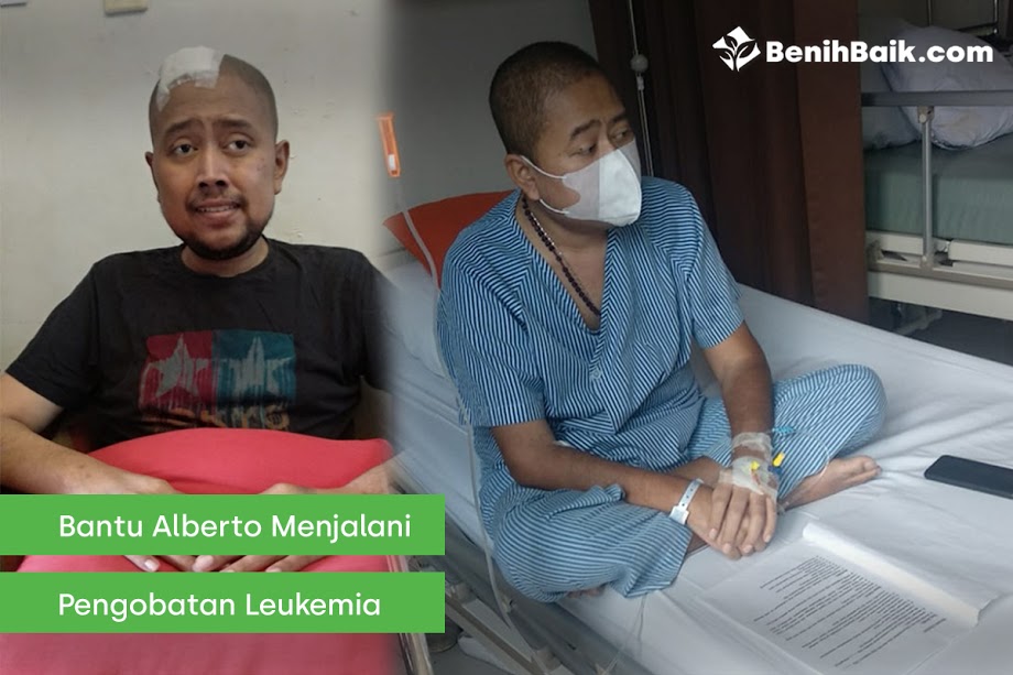 Alberto, penderita leukimia tipe all