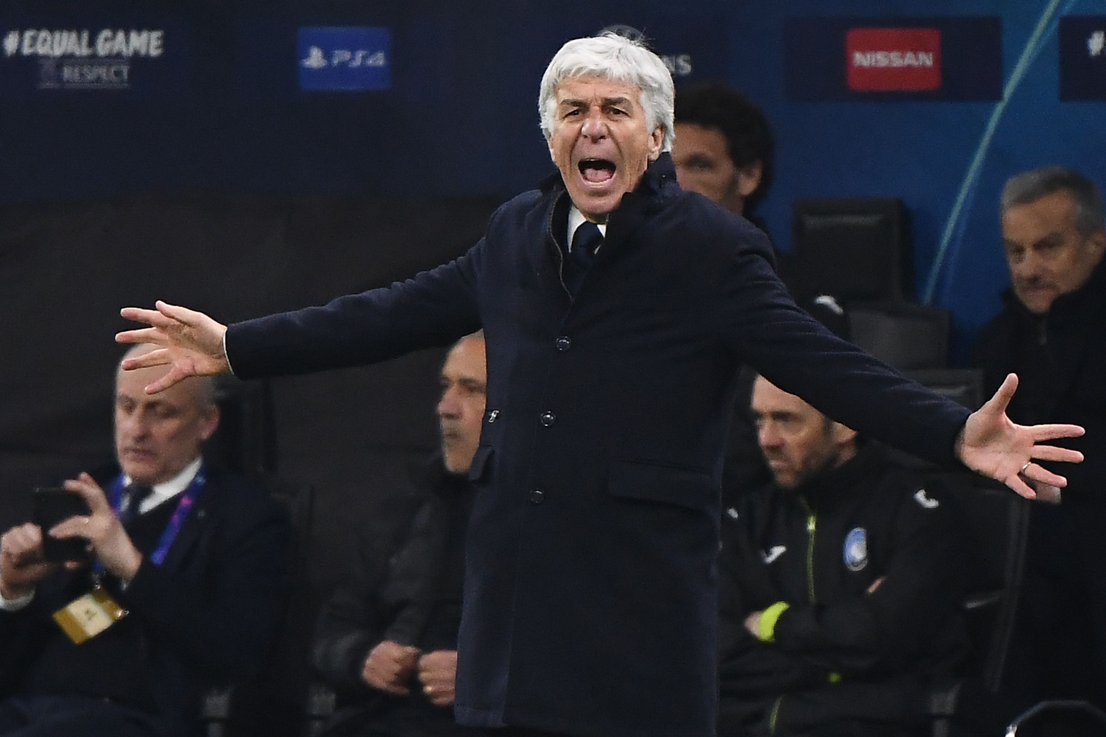 Pelatih Atalanta Gian Piero Gasperini