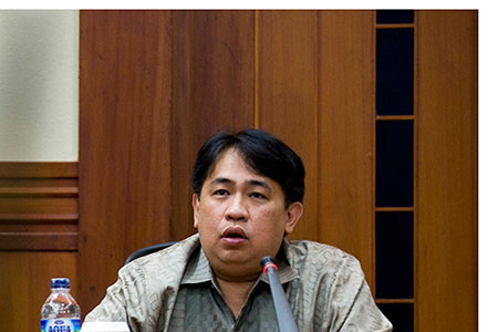 Direktur Utama (Dirut) PT Timah M. Riza Pahlevi Tabrani.