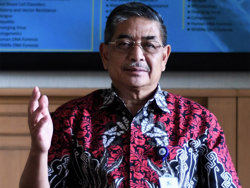 Kepala Lembaga Biologi Molekuler Eijkman, Profesor Amin Subandriyo.
