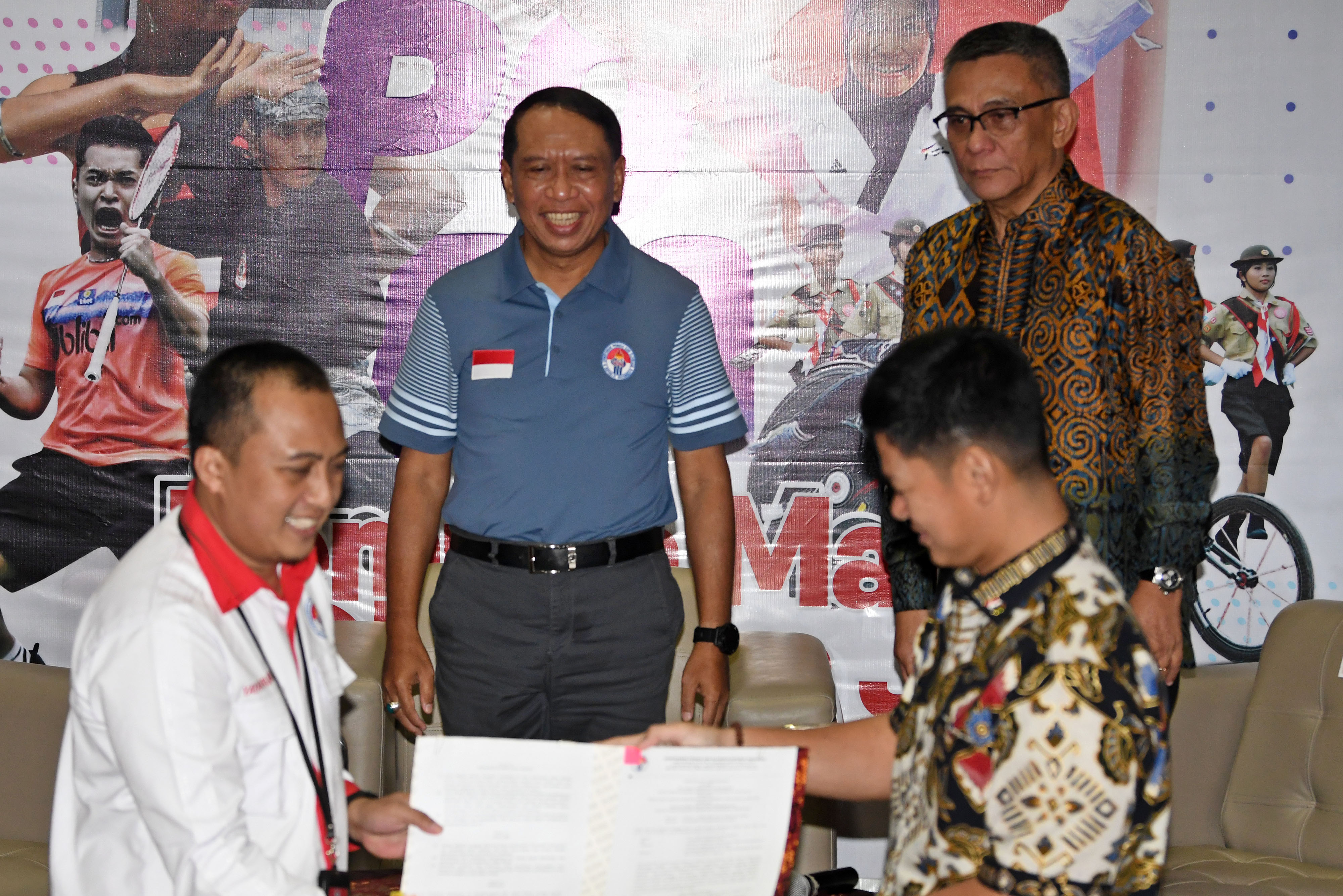 KERJA SAMA FASILITAS PELATNAS TENIS DAN ATLETIK