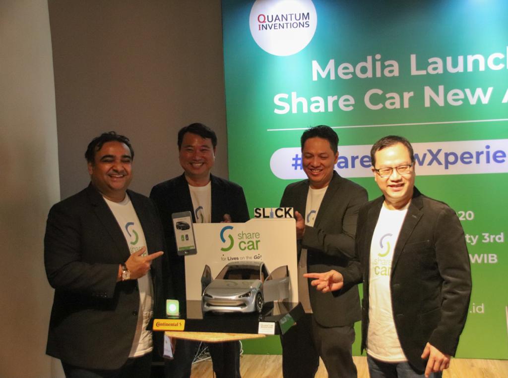 Peluncuran aplikais share car