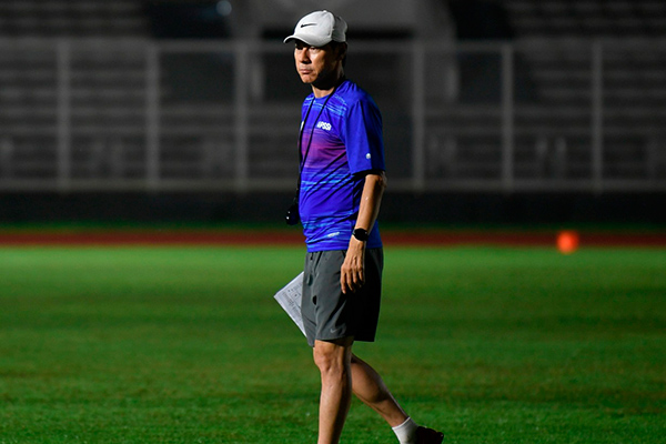 Pelatih Timnas Indonesia Shin Tae-yong 