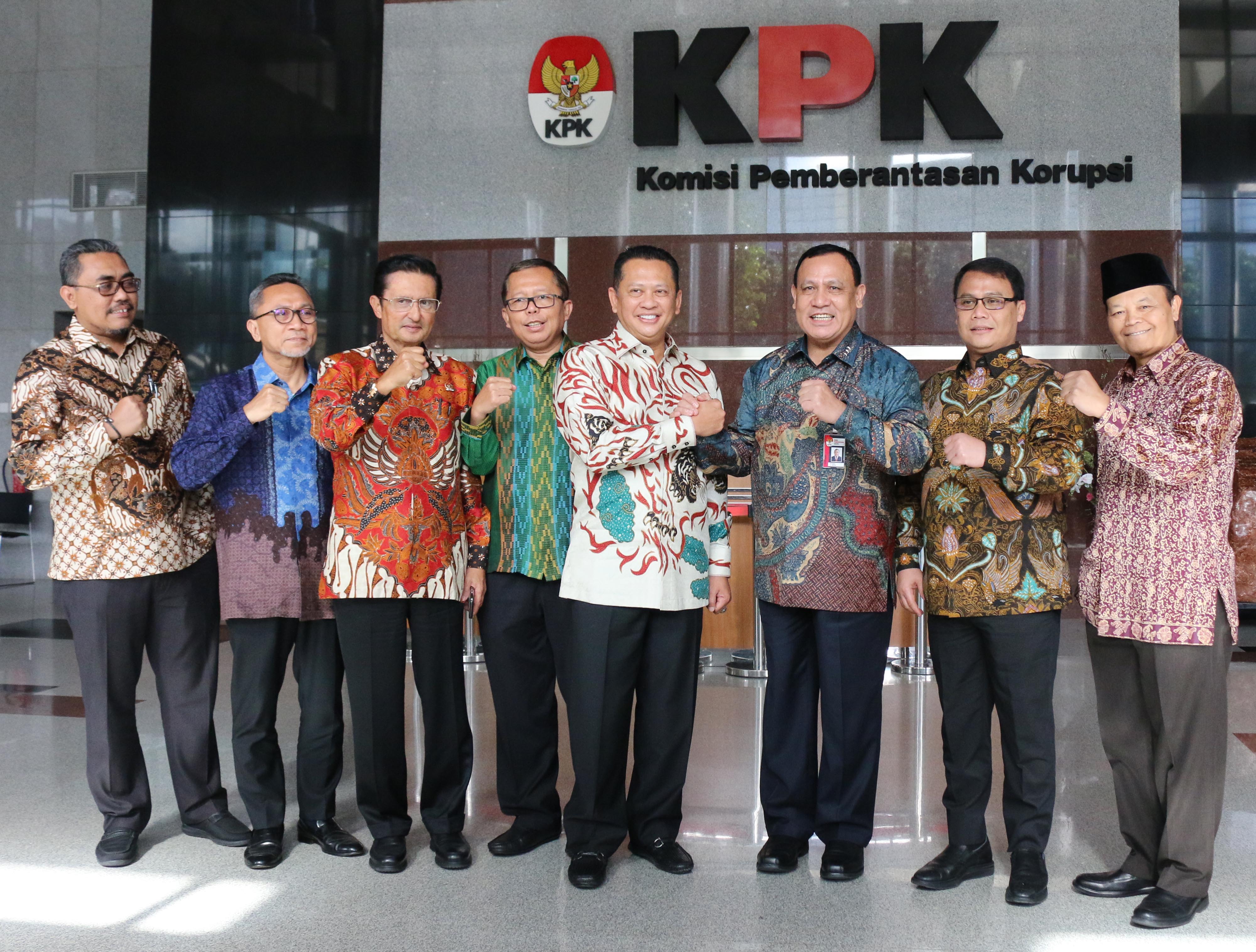 KPK: Pertemuan dengan MPR bukan Lobi Kasus