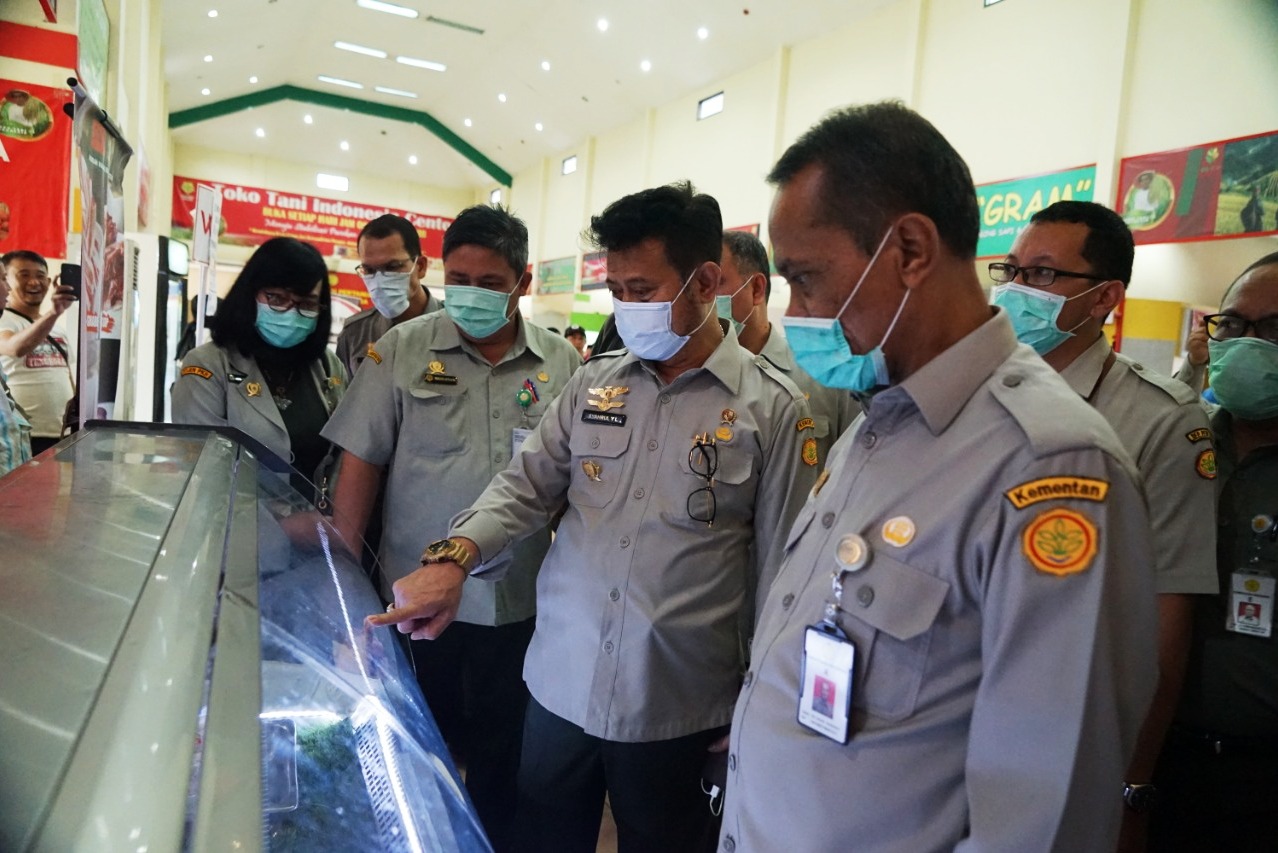 Mentan SYL (ketiga dari kanan)